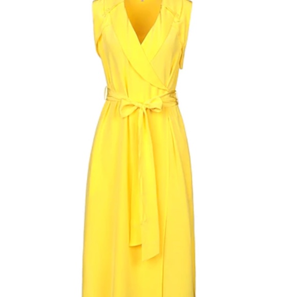 DIANE VON FURSTENBERG 100% Silk Midi Dress - Picture 2 of 4